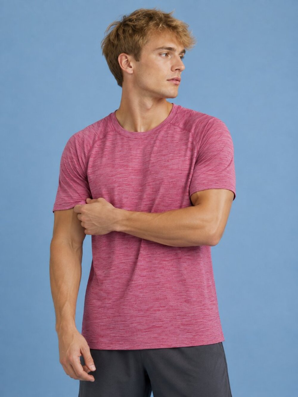 NWT Endeavor Mens Athletic Tee Tshirt Fireball Small Cooling Performance Workout